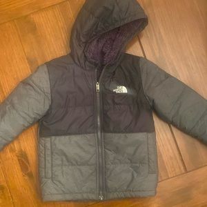 north face Boys’ Reversible Mt Chimbo Full-Zip Hooded Jacket